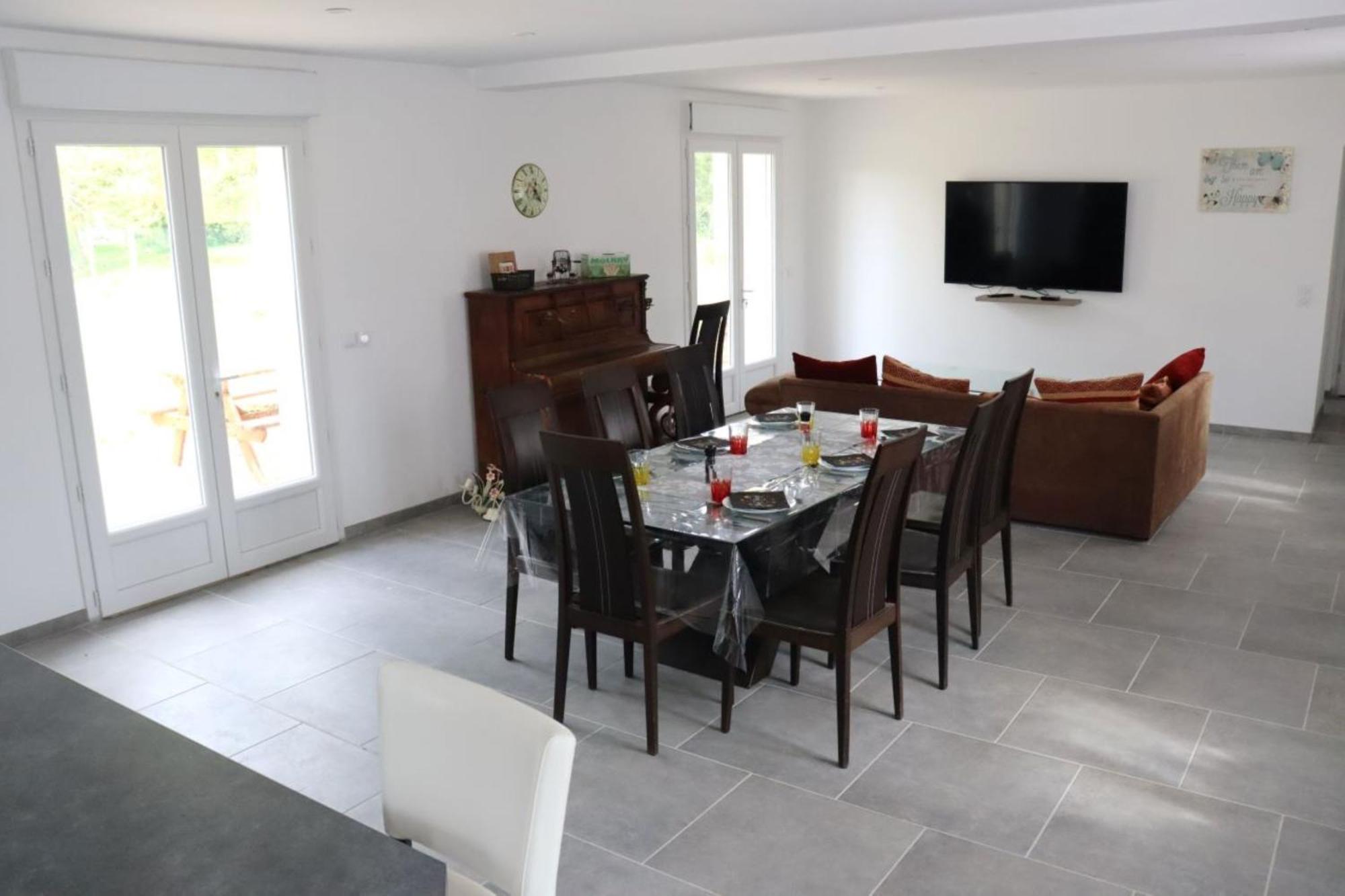Villa Au Clair Matin Sur L'Yeres à Sept-Meules Extérieur photo