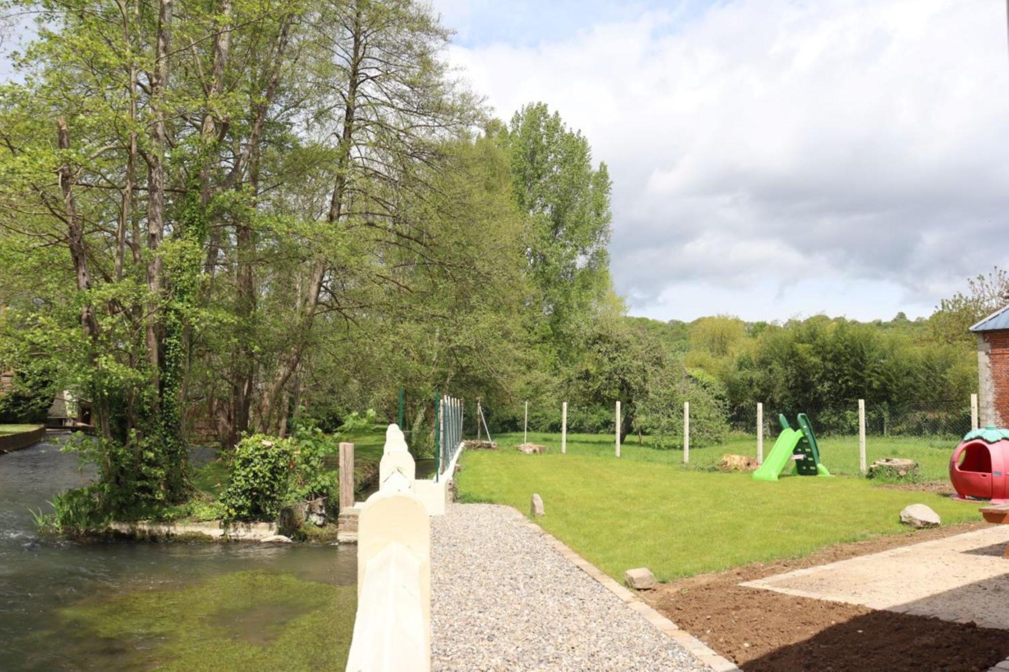Villa Au Clair Matin Sur L'Yeres à Sept-Meules Extérieur photo